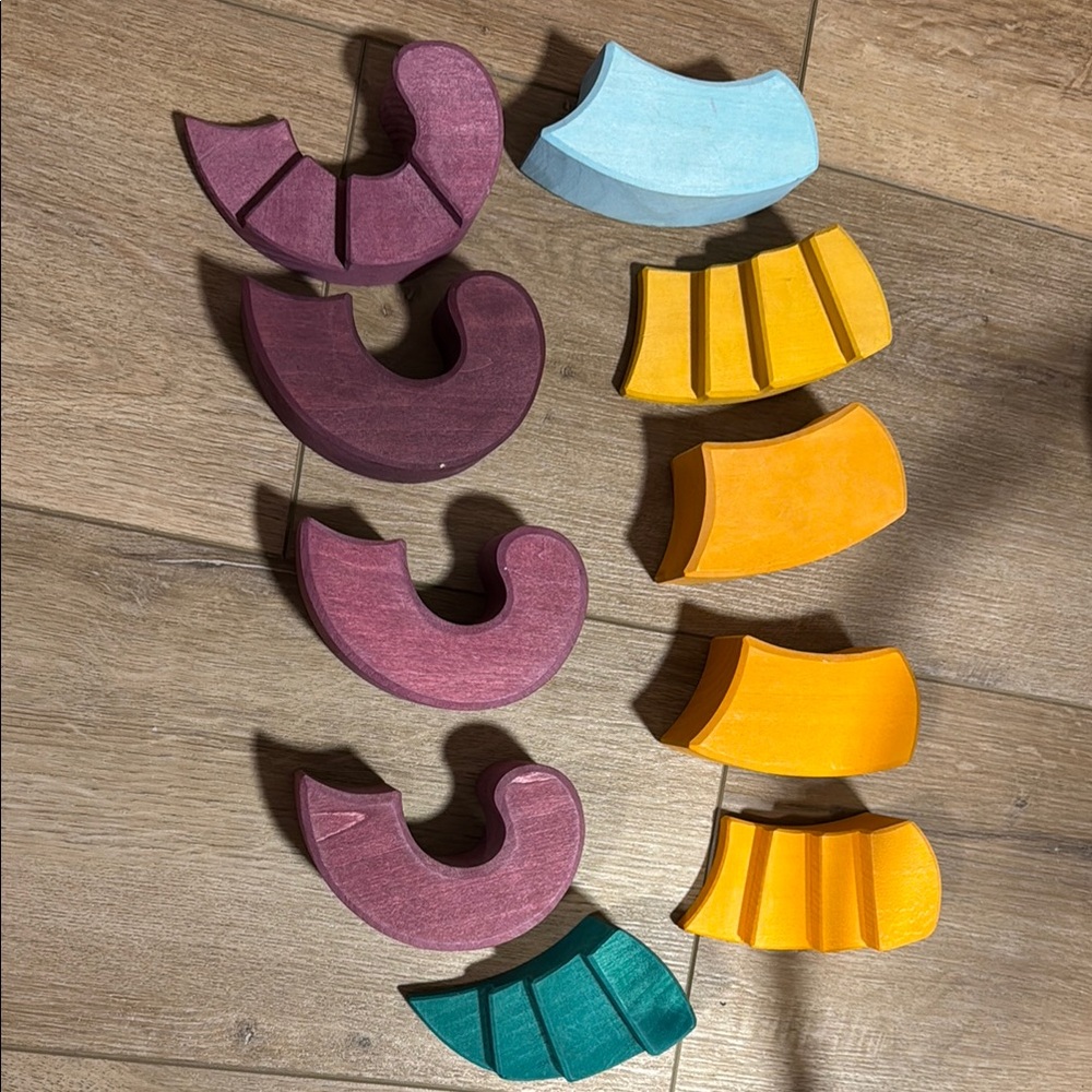 Partial set of Grimms Counterrotating Stepped Spiral